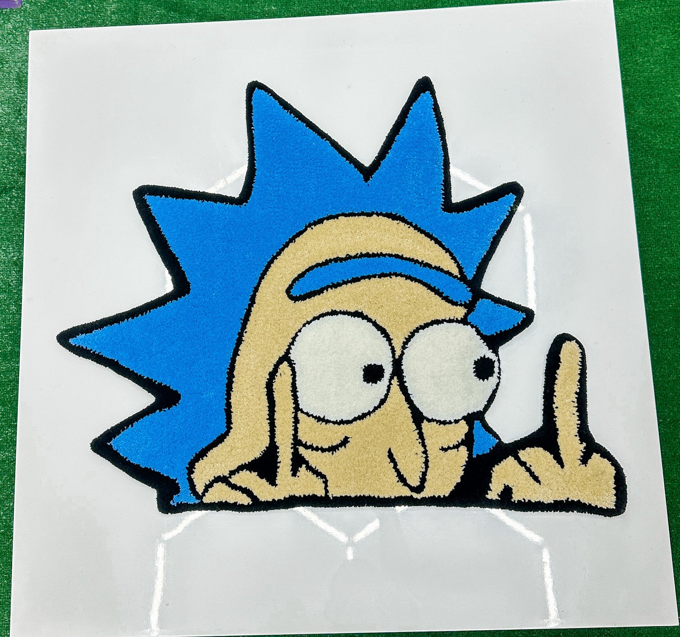 Rick & Morty- Tufted Rug/ Wall Decor