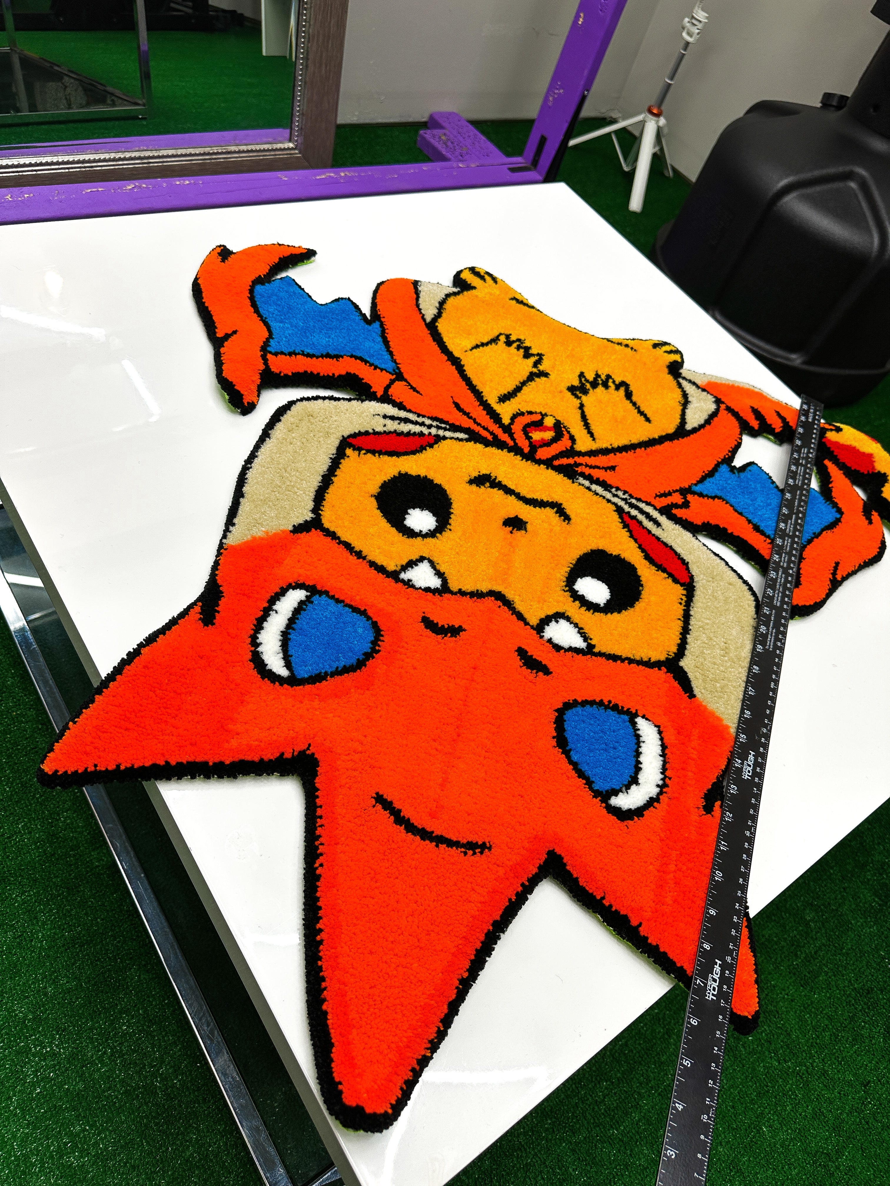 Pikachu X Charizard-Tufted Rug/Wall Decor