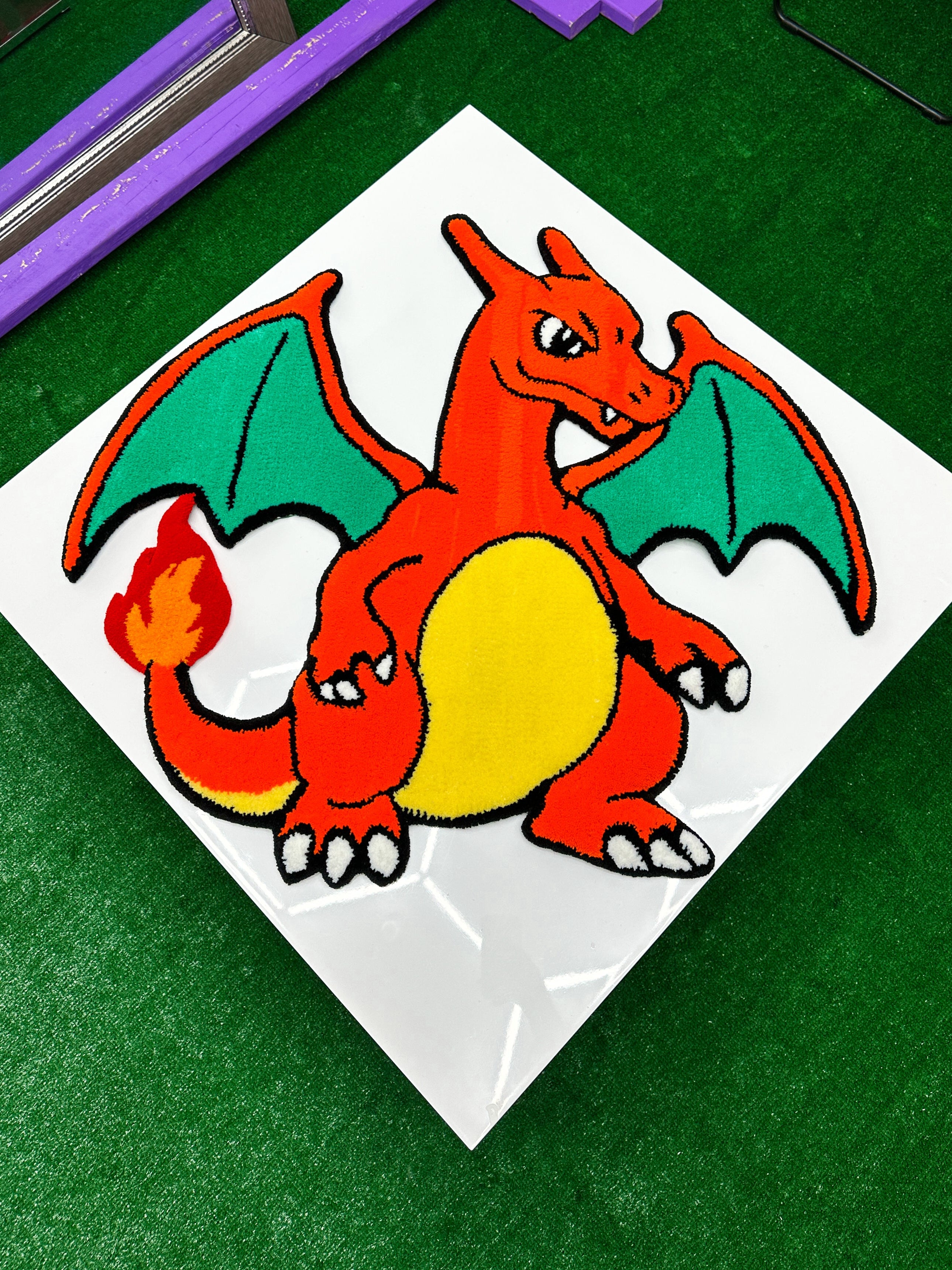 Pokémon Dragon-Tufted Rug/Wall Decor￼