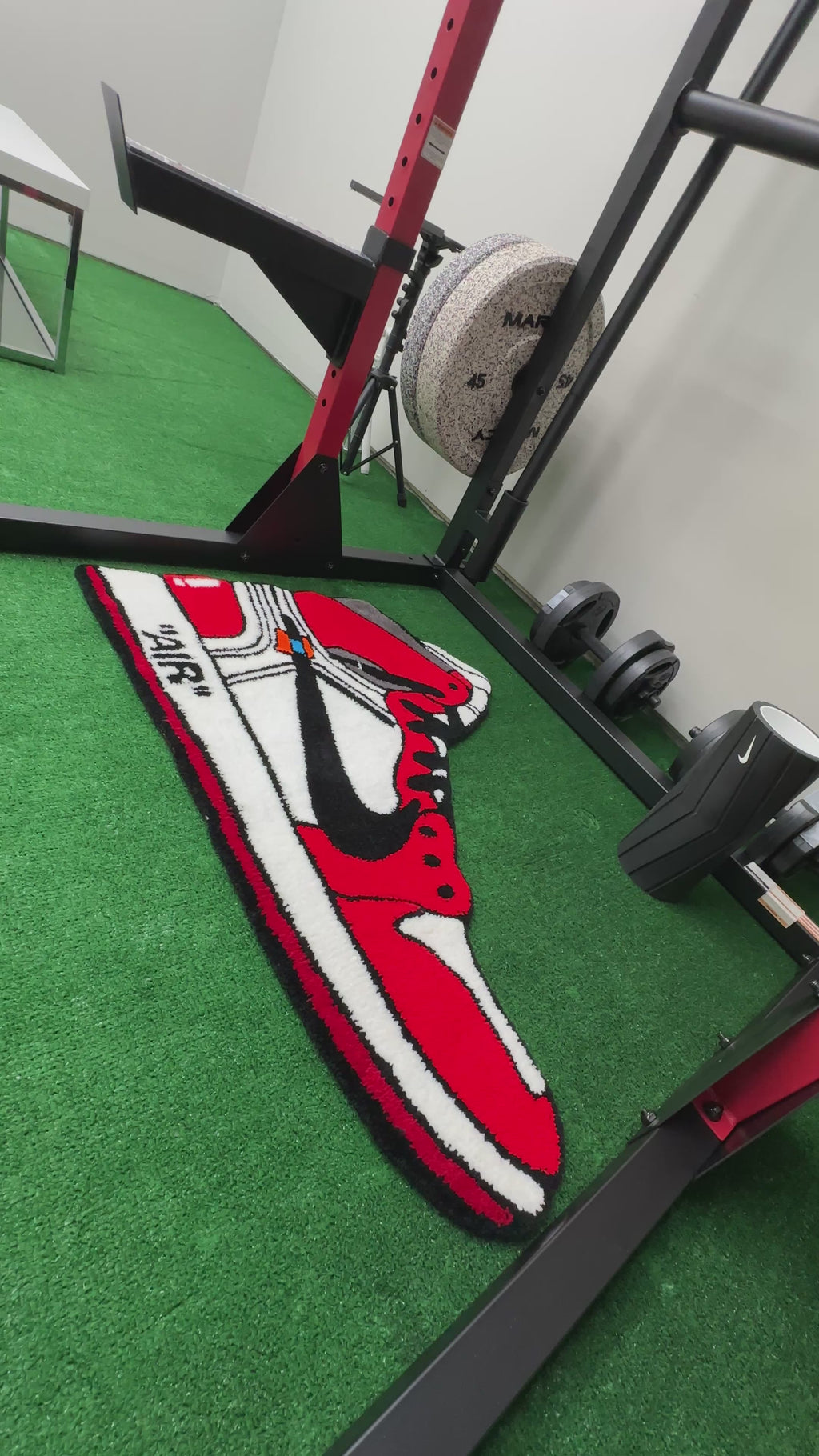 Sneaker Dunk-Tufted Rug/Wall Decor