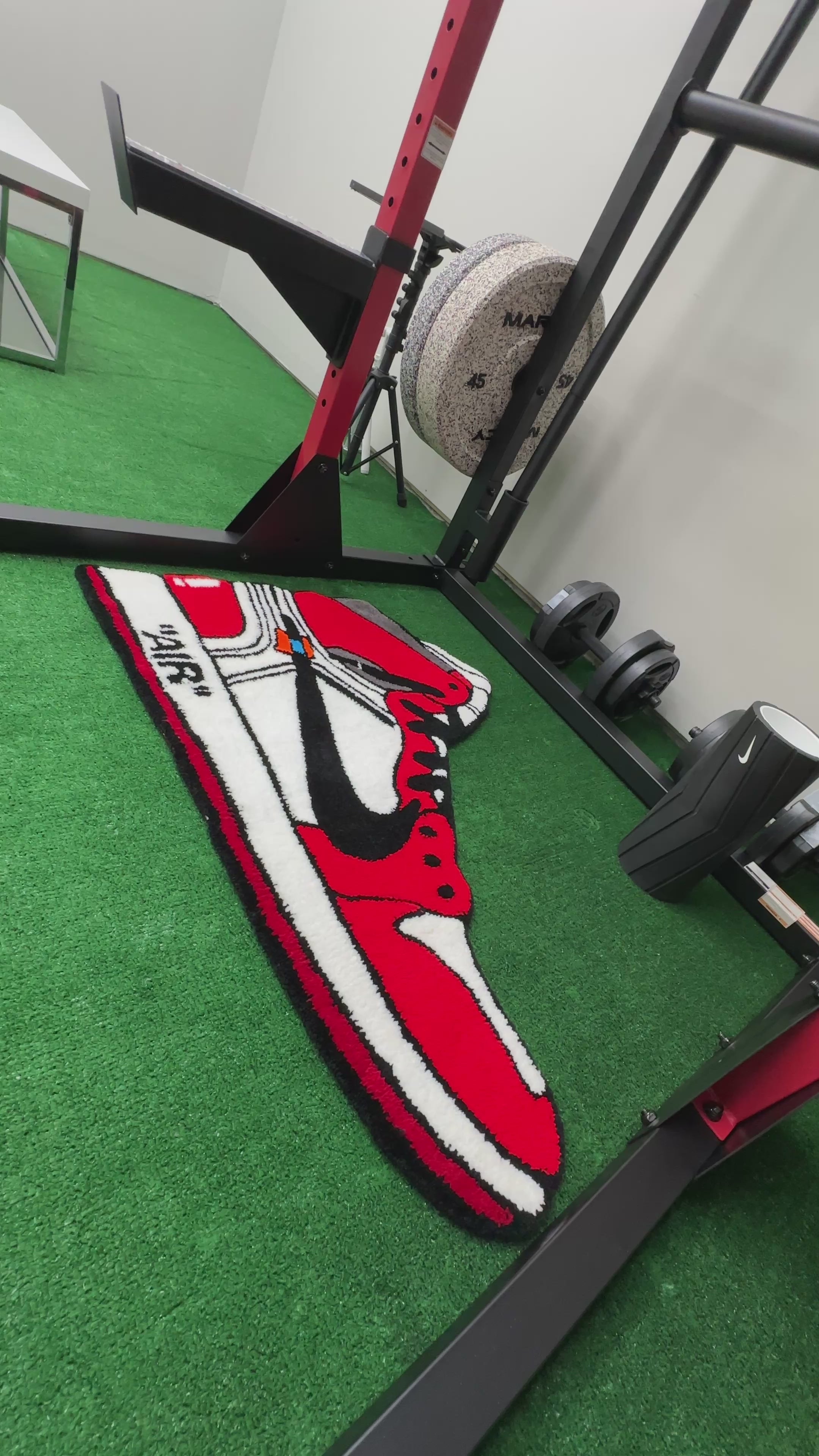 Sneaker Dunk-Tufted Rug/Wall Decor