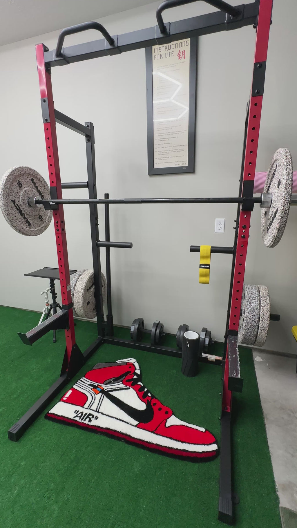 Sneaker Dunk-Tufted Rug/Wall Decor