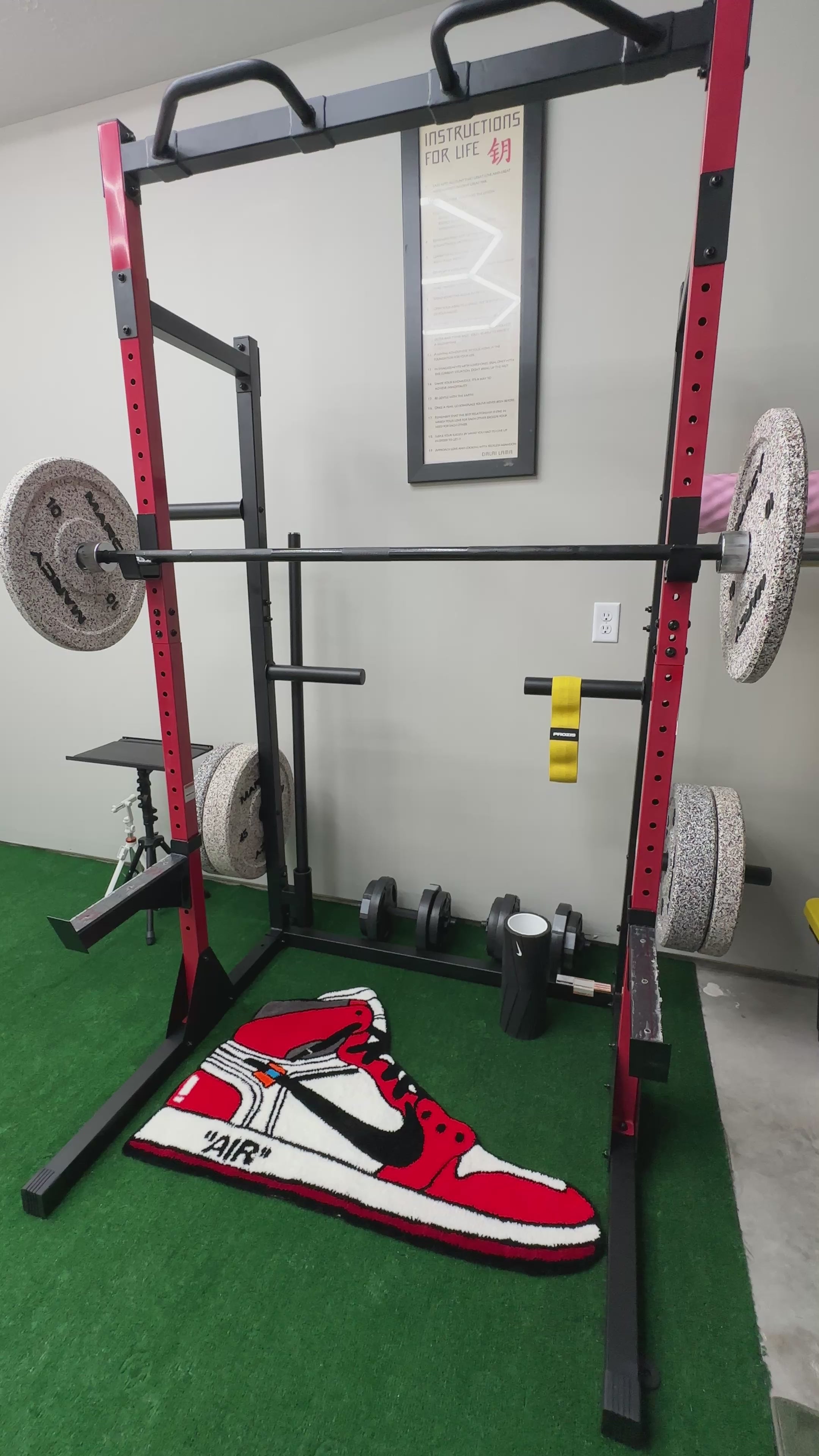 Sneaker Dunk-Tufted Rug/Wall Decor